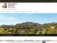 Tablet Screenshot of ancaresbierzo.com